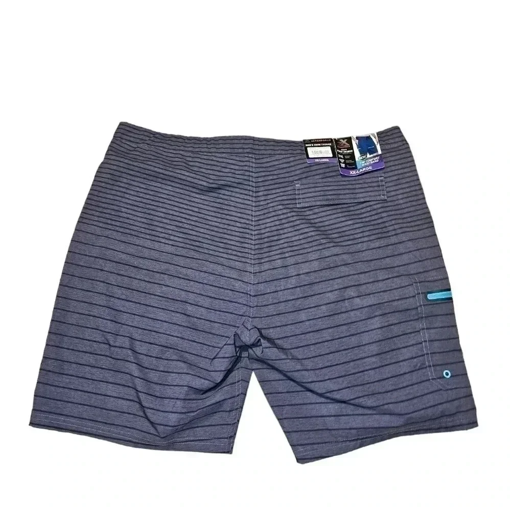 Zeroxposur Swim‎ Trunks/Shorts - Mens Size XXL - Black/Grey/Blue